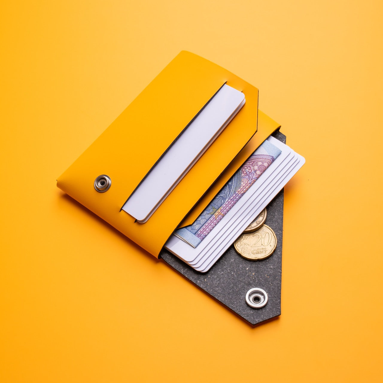 WALLET - Yellow Eclipse Recycled