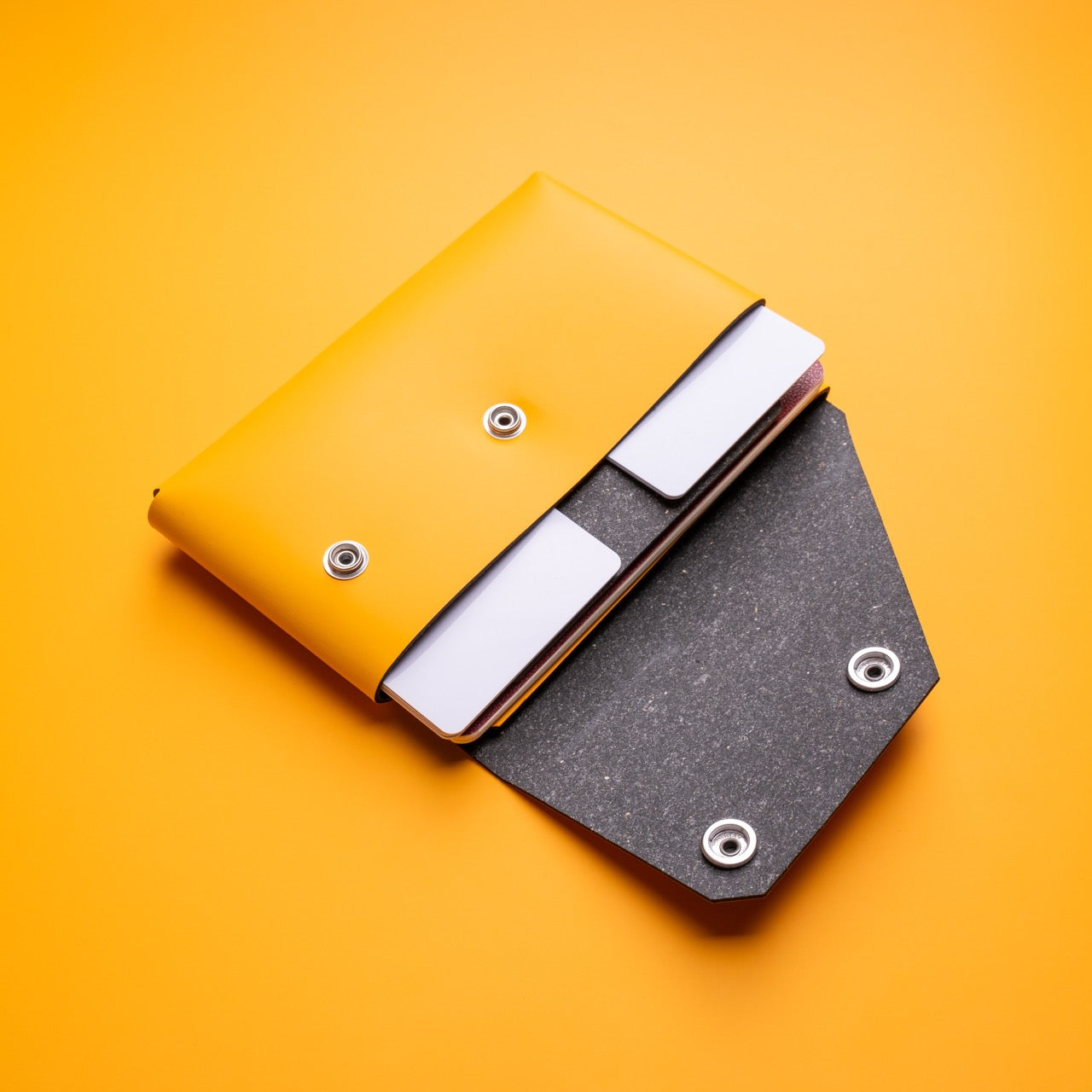 Travel WALLET - Yellow Eclipse Recycled
