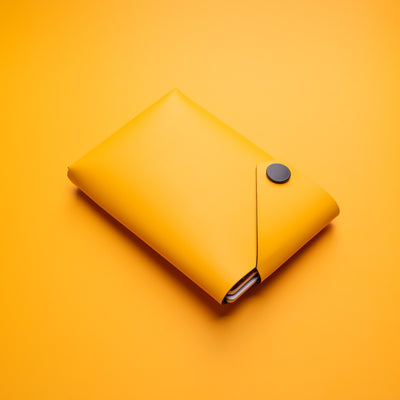 Travel WALLET - Yellow Eclipse Recycled