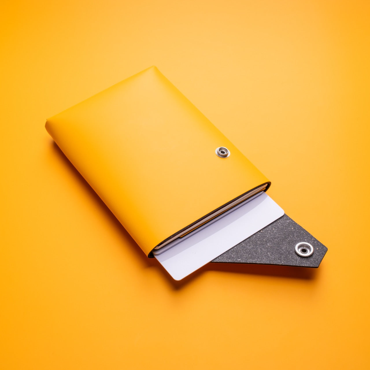 Travel WALLET - Yellow Eclipse Recycled