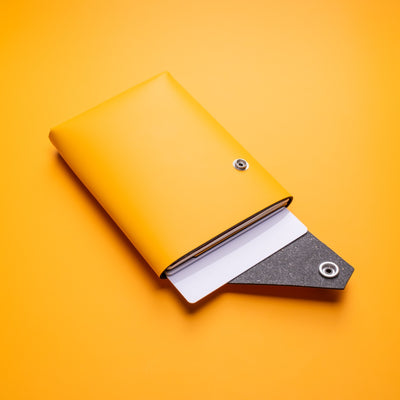 Travel WALLET - Yellow Eclipse Recycled