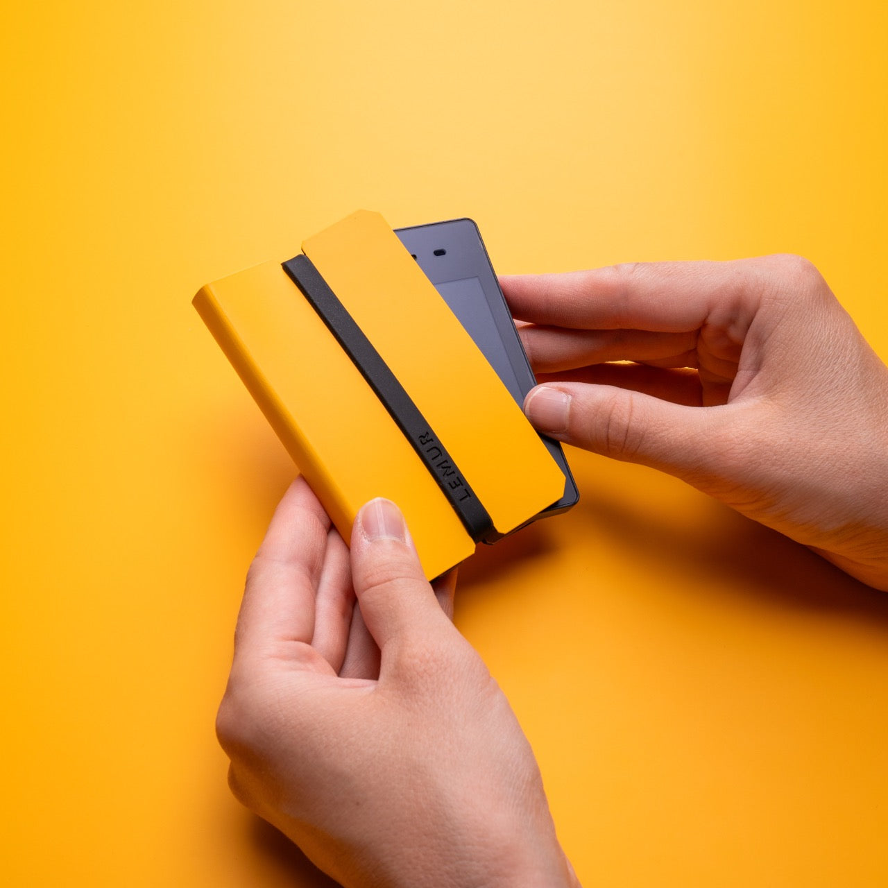 Light Phone II Cover - Yellow Eclipse Recycled