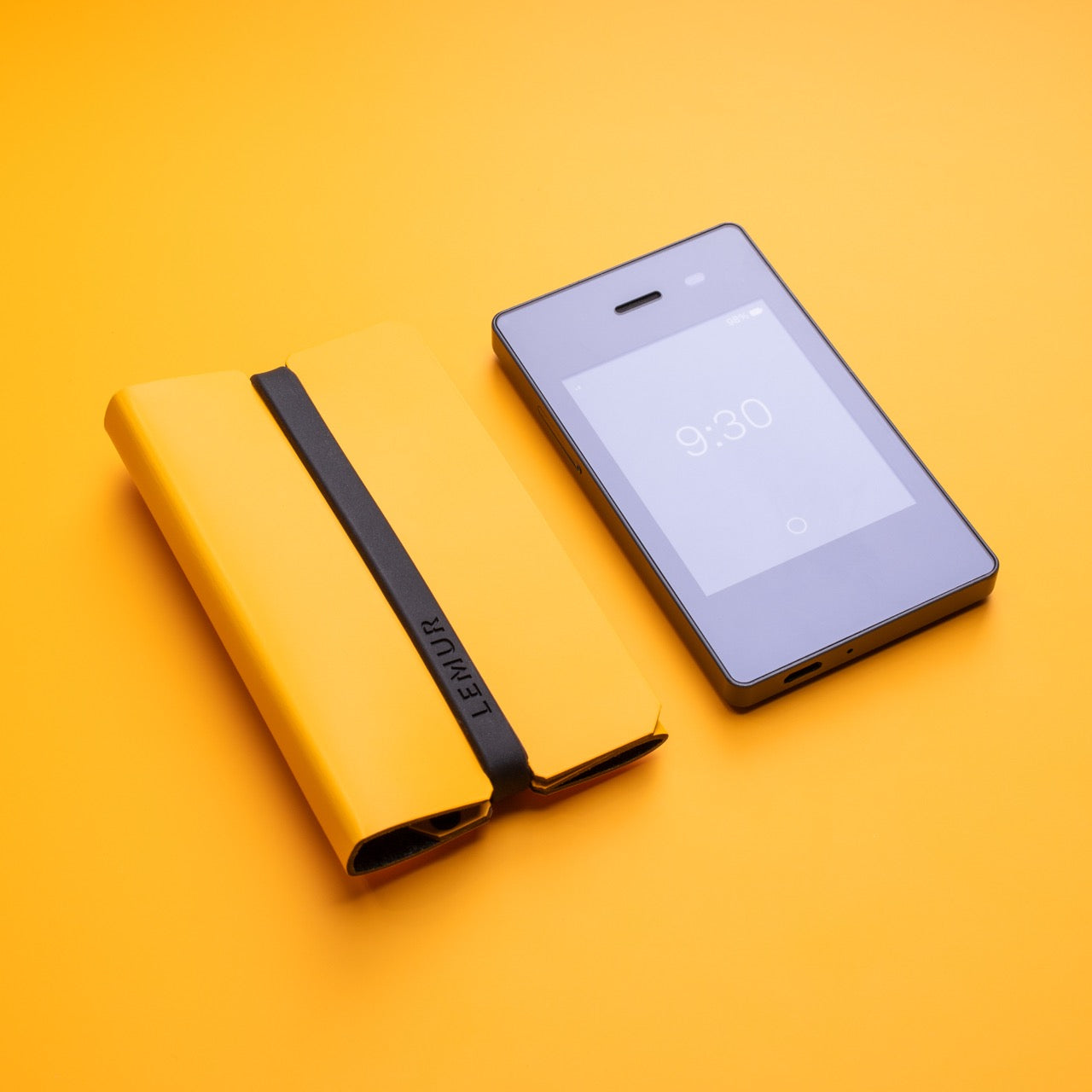 Light Phone II Cover - Yellow Eclipse Recycled