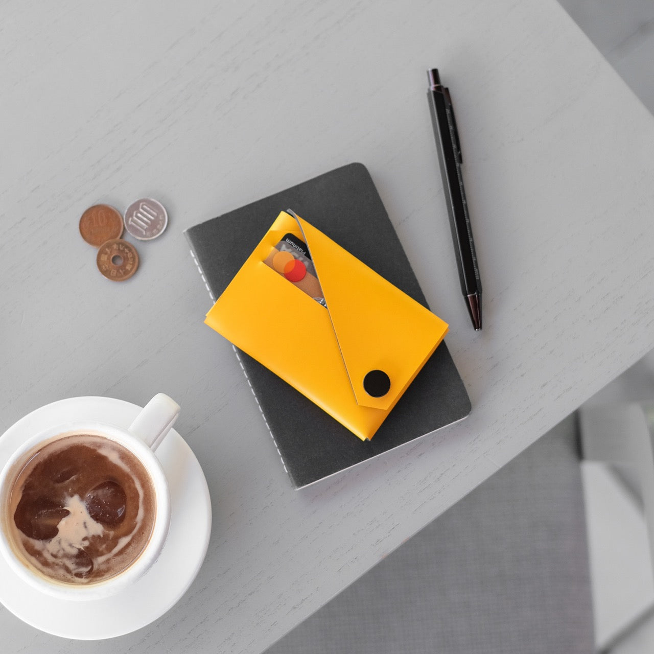 WALLET - Yellow Eclipse Recycled